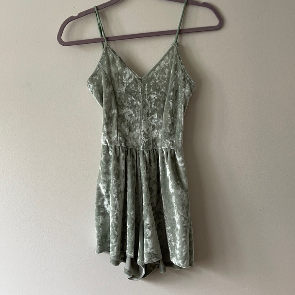 Light green romper